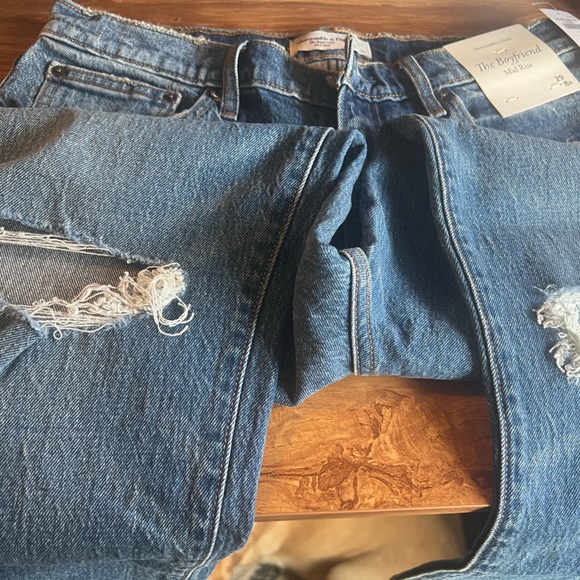 Abercrombie The Boyfriend Mid-rise jeans - Picture 3 of 5